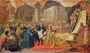 Study for The Establishment of the Academie des Sciences in 1666 and the Foundation of the Observatory in 1667